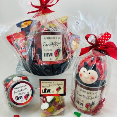 Snoepmand-snoeppot-verjaardag-lentefeest-communie